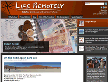 Tablet Screenshot of liferemotely.com